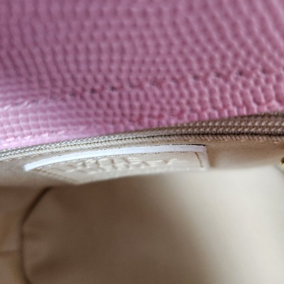 NWT Little Liffner Women's Open Tulip Tote Micro Bag - Pink - Picture 3 of 5